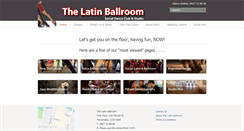 Desktop Screenshot of latinballroom.com.au